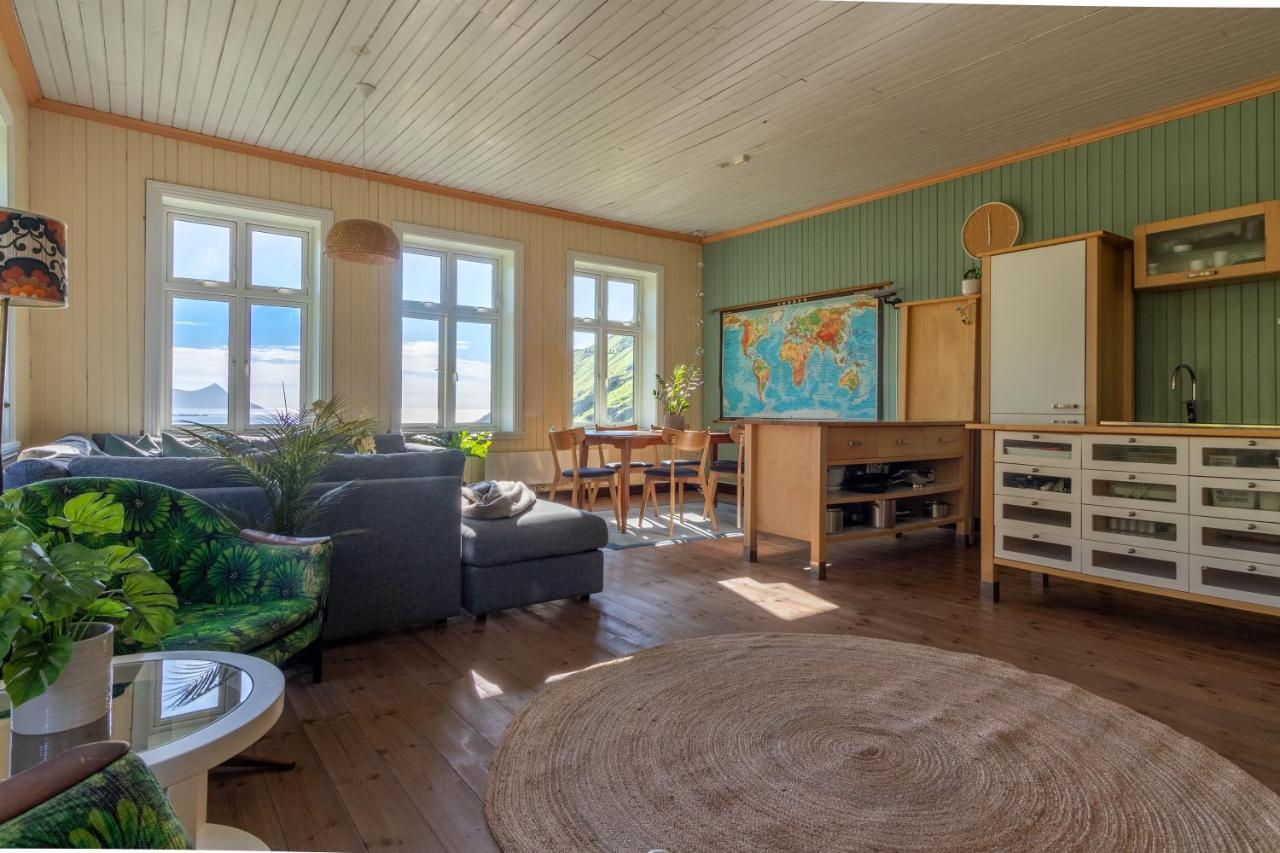 Feriehus Med Flott Havutsikt Ved Hauklandstranden Лекнес Экстерьер фото